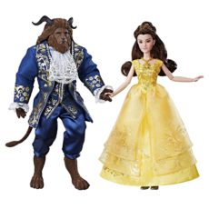 beauty and the beast grand romance doll set